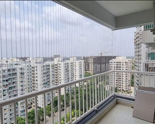 Invisible Grills for Balcony