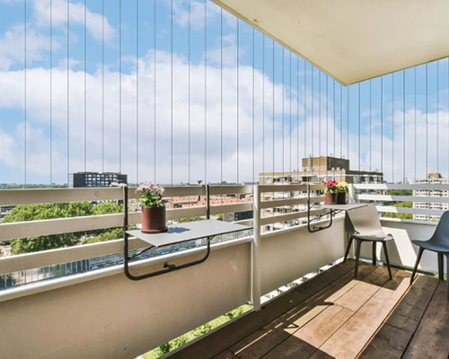 Invisible Balcony Grills